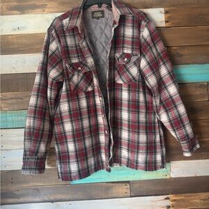 High Sierra Red and Green Plaid Jacket